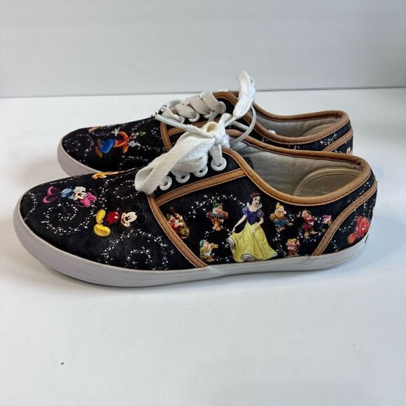 Rare Bradford Exchange Disney sneakers, sz 7 - Picture 5 of 9